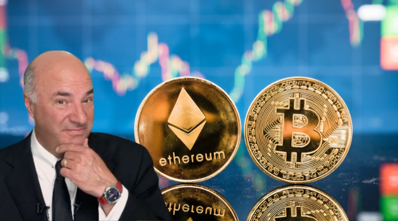 Kevin O’Leary Says Institutions Favor Bitcoin Over Ethereum